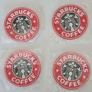 Starbucks Silicone Coasters 4pcs for $12